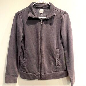 Banana Republic sweater size small women’s zip up jacket casual grey fall jacket